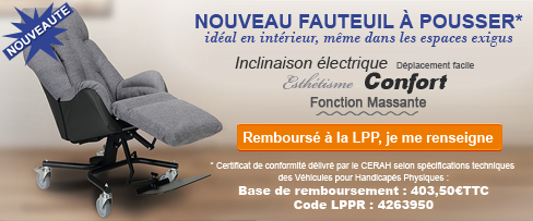 Nouveaux Fauteuils à pousser INNOV'SA