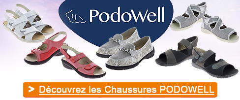 Découvrez les chaussures de confort ou CHUT Podowell.