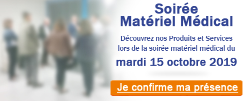 Soirée Matériel Médical Univers Santé le 15 octobre 2019.