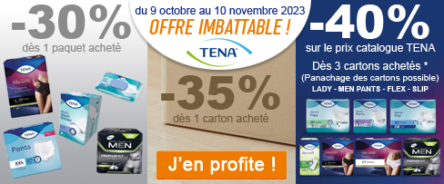 Meilleure offre Tena du moment est chez Univers Santé.